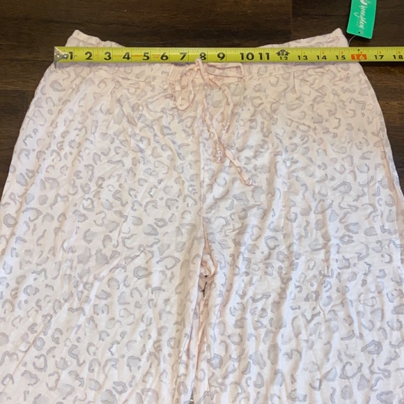 NEW Honeydew Intimates ALL AMERICAN PAJAMA SET PINK FAIRYTALE LEOPARD 2 PIECE L - Picture 12 of 15